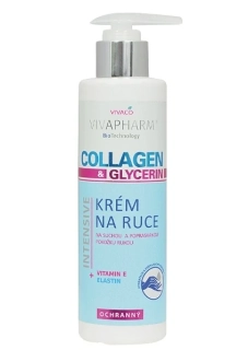 Vivapharm krém na ruce collagen a glycerin 200 ml (7020004)