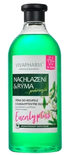 Vivapharm pěna do koupele Nachlazení a rýma 750 ml (97021) 