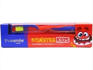 Truesmile dětská zubní pasta Jahoda 75 ml + kartáček