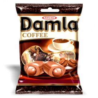 Damla měkké bonbóny plněné Káva 1 kg