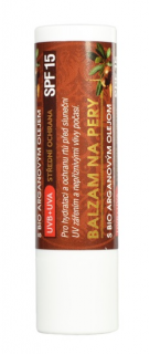 Balzám na rty s BIO arganovým olejem SPF 15 BODY TIP 4,2 g