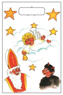 Igelitová taška - 2. ANDÍLEK NA OBLÁČKU