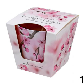 Bartek Candles Cherry Sakura pink 115g