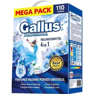 Gallus Prací prášek Universal 6,05 kg / 110 dávek