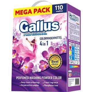 Gallus Prací prášek Color 6,05kg / 110 dávek