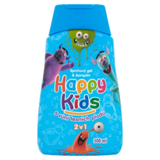 Happy Kids sprchový gel boys lesní plody 300ml