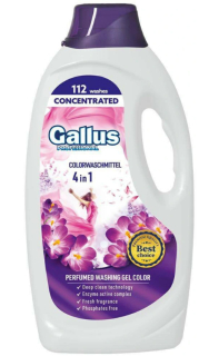 Gallus prací gel Color 4v1 4,05 l / 112 praní