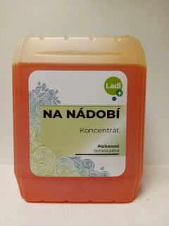 Ladi prostředek na nádobí koncentrát Pomeranč 5 kg   