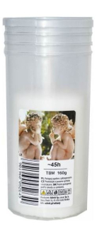 Admit svíčka parafínová TBM 160g / 45 hodin