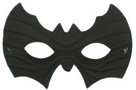 Škraboška plesová netopýr 19 cm (9100)
