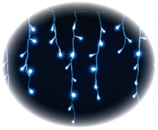 Osvětlení vánoční vodopád 10m-600 LED teplá bílá+5m přívodní kabel
