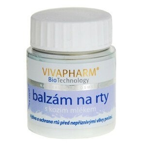 Balzám na rty s kozím mlékem VIVAPHARM 25 g (95218)