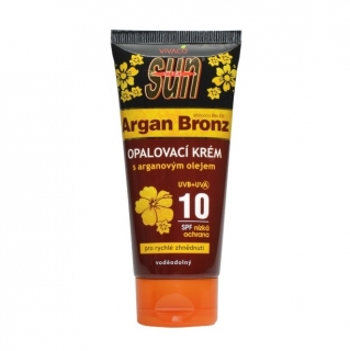 Opalovací krém s BIO arganovým olejem SPF 10 SUN VITAL 100 ml