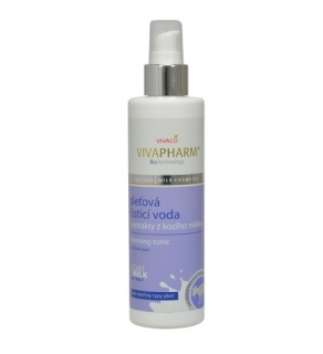 Čistící pleťová voda s kozím mlékem VIVAPHARM 200 ml (96211)